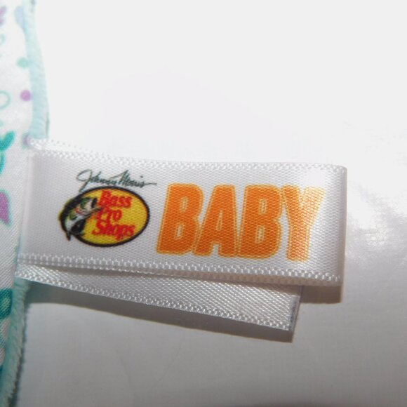 Bass Pro Baby Brown Deer Fawn Blue Plush Security Blanket Baby Lovey nunu - Picture 4 of 6